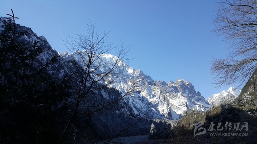 海螺溝這組冬日雪景圖請拿走！