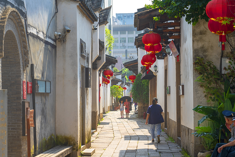 2019年6月28日，福州，三坊七巷風(fēng)光。